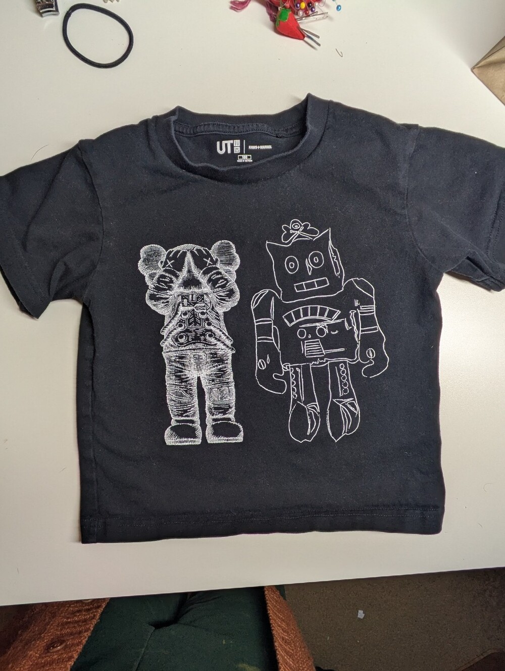 Kaws + Warhol Robot Grafic Tee Youth 3-4